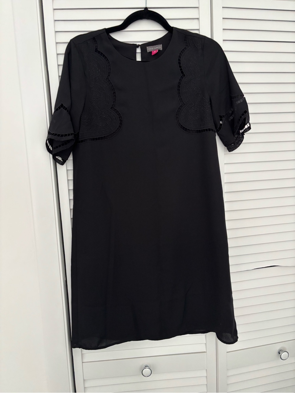 Vince Camuto Black Work Dress